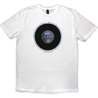 【公式新品】OASIS - LIVE FOREVER SINGLE DENIM WHITE オアシスTシャツ