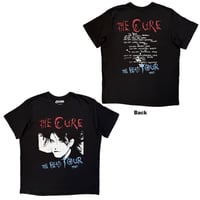 【公式新品】 THE CURE - THE HEAD TOUR '85 BLACK (Back Print) ザキュアーTシャツ