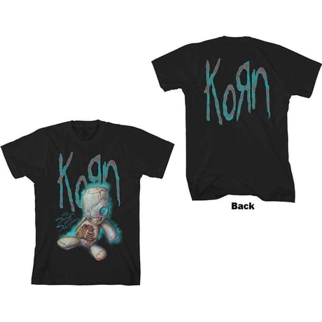 【公式新品】KORN - SOS DOLL (Back Print) kornTシャツ  コーンTシャツ