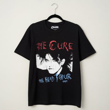 【公式新品】 THE CURE - THE HEAD TOUR '85 BLACK (Back Print) ザキュアーTシャツ
