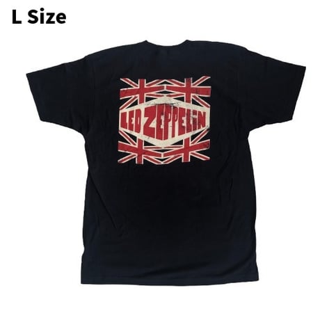 【公式新品】 LED ZEPPELIN - UNION JACK NAVY レッドツェッペリンTシャツ