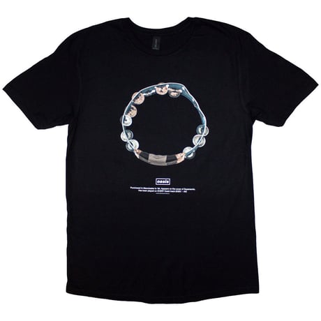 【公式新品】 OASIS - DEFINITELY MAYBE TAMBOURINE オアシスTシャツ