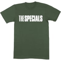 【公式新品】 THE SPECIALS - SOLID LOGO MILITARY GREEN ザスペシャルズ Tシャツ