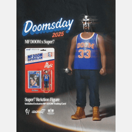 【公式新品】 MF DOOM - REACTION FIGURES WAVE 03 - MF DOOM (NYC)