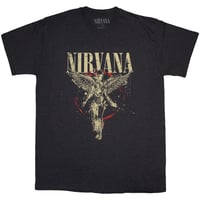 【公式新品】NIRVANA - IN UTERO CHARCOAL GREY ニルヴァーナTシャツ