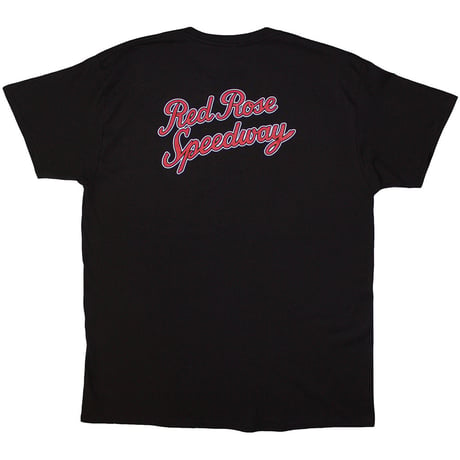 【公式新品】 PAUL McCARTNEY - RED ROSE SPEEDWAY BLACK (Back Print) ポールマッカートニー tシャツ