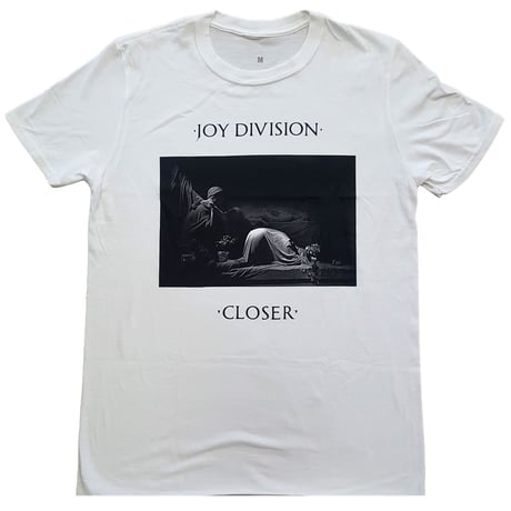 【公式新品】 JOY DIVISION - CLASSIC CLOSER WHITE ジョイディヴィジョン Tシャツ