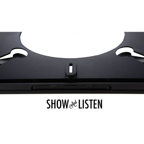 【SHOW And LISTEN】 LPレコードフレーム ブラック