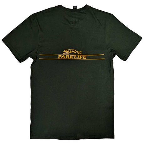 【公式新品】BLUR - PARKLIFE ALBUM GREEN (Back Print) ブラーTシャツ