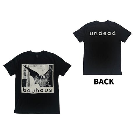 【公式新品】 BAUHAUS - UNDEAD DISCHARGE バウハウス Tシャツ GILDAN SOFTSTYLE