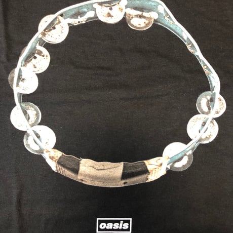 【公式新品】 OASIS - DEFINITELY MAYBE TAMBOURINE オアシスTシャツ