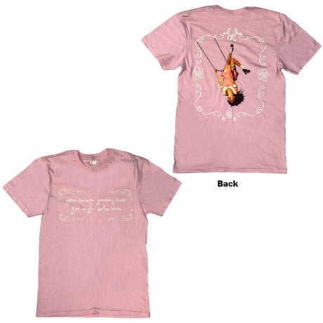 【公式新品】OLIVIA RODRIGO - YOU SEEM PRETTY SAD PINK  (Back Print) オリビアロドリゴ tシャツ