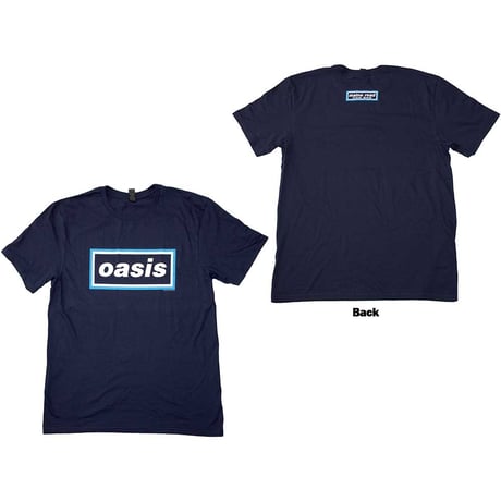 【公式新品】OASIS - MAINE ROAD EVENT LOGO (BACK PRINT) オアシスTシャツ