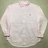 「RALPH LAUREN(ラルフローレン)」クラシックフィット ピンク オックスフォード ボタンダウンシャツ [2106026]