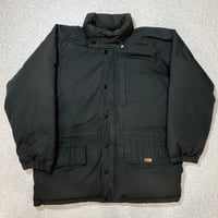 「RALPH LAUREN(ラルフローレン)」90s チンストラップ付き ラグランスリーブ ダウンコート ダウンジャケット【送料無料】 [2108005]