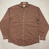 「L.L.Bean(エルエルビーン)」トーンオントーンチェック 防シワ加工 ボタンダウンシャツ [2106010]
