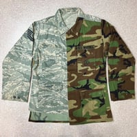 「REMAKE(リメイク)」再構築 オリジナル 米軍 BDU ABU ウッドランドカモ×デジタルカモ ドッキングジャケット [RE2207002]