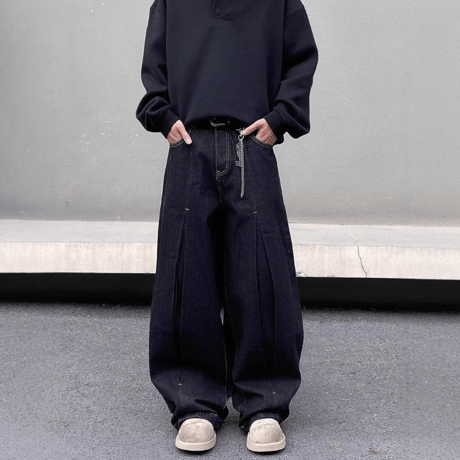 Tuck Sculpt Barrel Pants