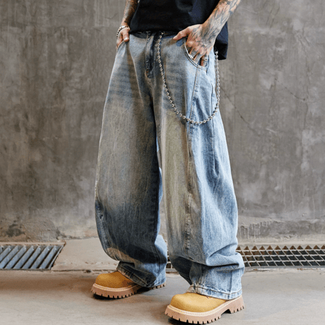 Vintage Fade Barrel Pants