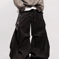 Obsidian Volume Curve Pants