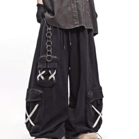 Cross Code Utility Barrel Pants