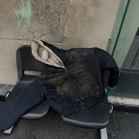 Fur Hood Vintage Bomber Jacket