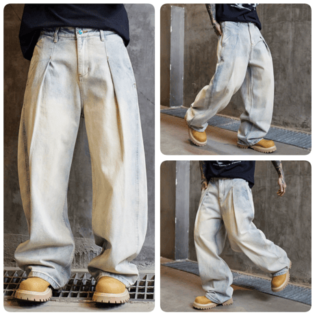 Bleached Barrel Pants