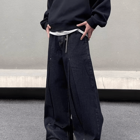 Tuck Sculpt Barrel Pants