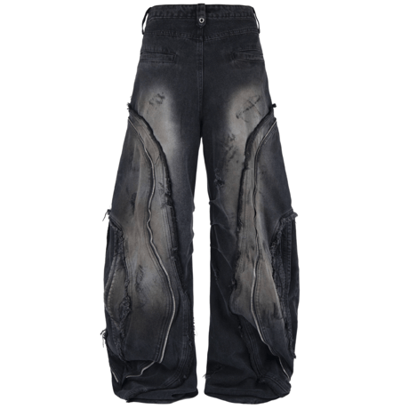 Rift Barrel Pants – Black