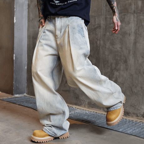 Bleached Barrel Pants