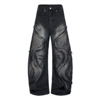 Rift Barrel Pants – Black