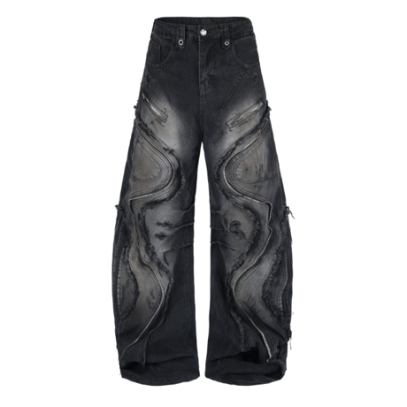 Rift Barrel Pants – Black