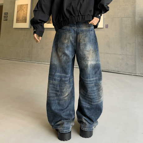 Panel Fade Barrel Pants