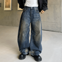 Panel Fade Barrel Pants