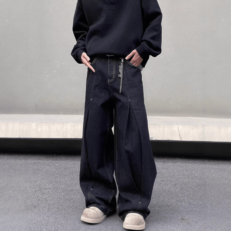 Tuck Sculpt Barrel Pants