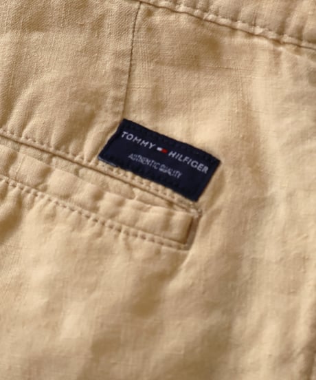 90's　Tommy Hilfiger　Linen pants　Made in Italy