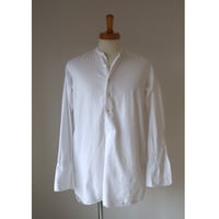 50s～60s　Germany　Grandpa shirt　Woven pattern