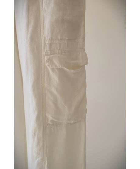 90's　FLAX　Easy Cargo Pants