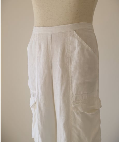90's　FLAX　Easy Cargo Pants