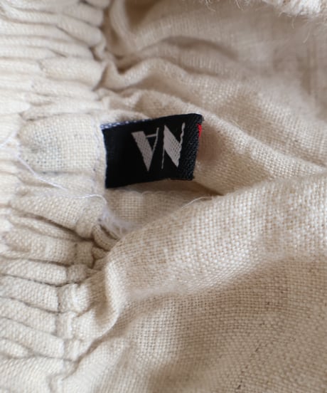 Linen Pants　Unique Silhouette