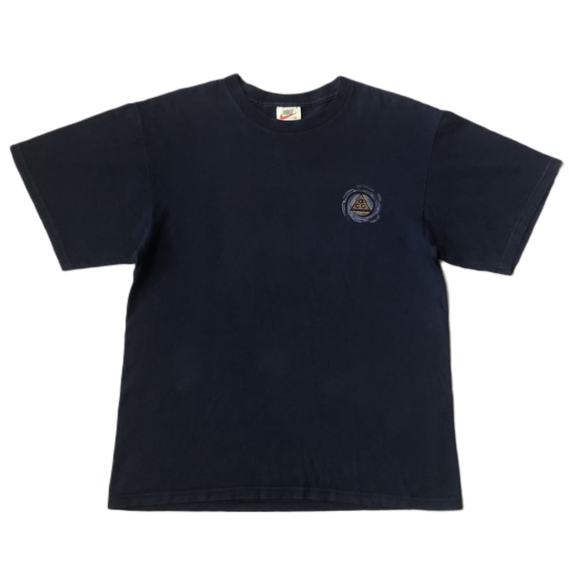ナイキ ACG 90's アメリカ製 白タグ 森を駆け抜ける自転車 Tシャツ M