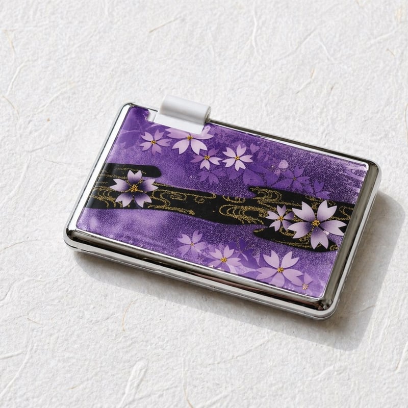 MINTIAケース 『絵』ミンティア 和柄 和風 和雑貨 桜 工芸 職人 手作り
