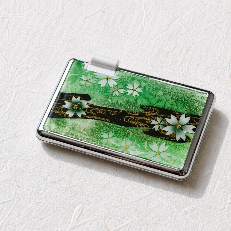 MINTIAケース 『絵』ミンティア 和柄 和風 和雑貨 桜 工芸 職人 手作り