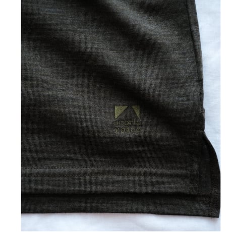 subtle voice / SV Wool T-shirts Deep Moss