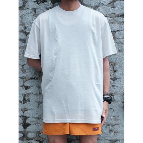 subtle voice / SV Wool T-shirts Stone Mist