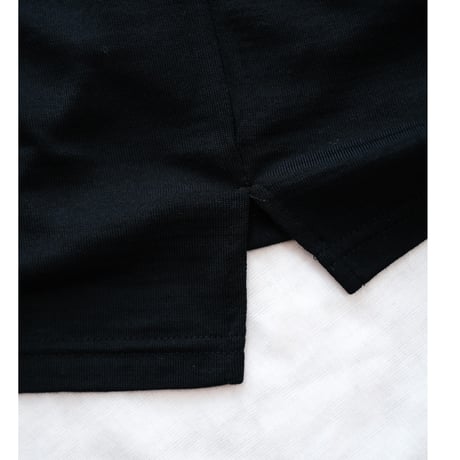 subtle voice / SV Wool T-shirts Coal Black