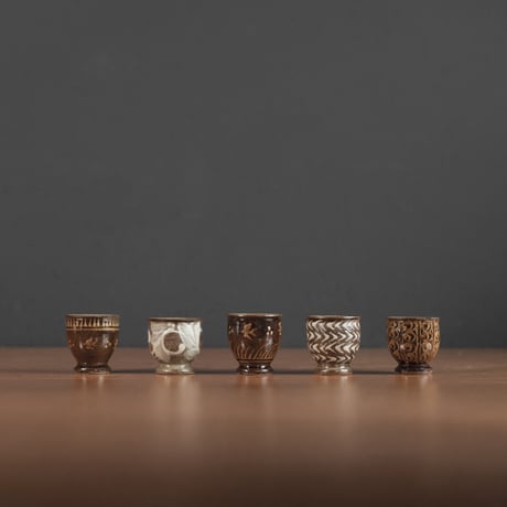 虫の音陶器工房｜飲み比べカップセット（チケット4枚＋ストラップ付）【前売】