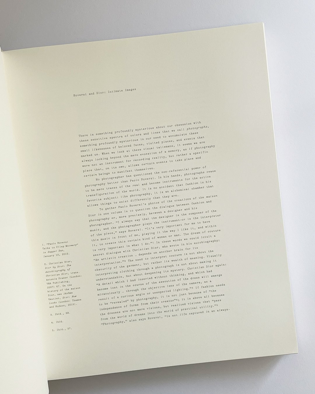 Dior Images Paolo Roversi パオロ・ロベルシ 作品集 DIOR IMAGES | PAOLO ROVERSI パオロ・ロベルシ | BOOK RAMP