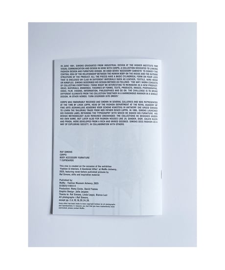 RAF SIMONS | CORPO BODY ACCESSORY FURNITURE 7 CUPBOARDS / ラフ・シモンズ
