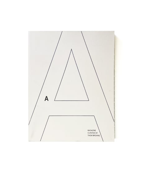 A MAGAZINE #15 curated by Thom Browne